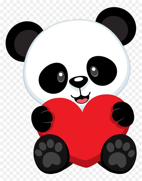 Transparent Panda Cartoon Png Imagenes De Osos Pandas Animados Png