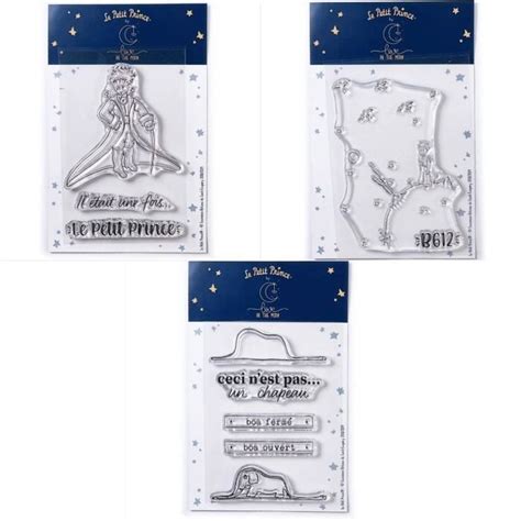 Tampons Transparents Le Petit Prince GENERIQUE Pack De 9 Pour