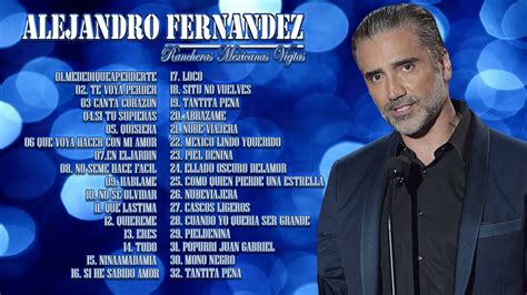 ALEJANDRO FERNANDEZ EXITOS ROMANTICOS MIX 2022 SUS MEJORES CANCIONES