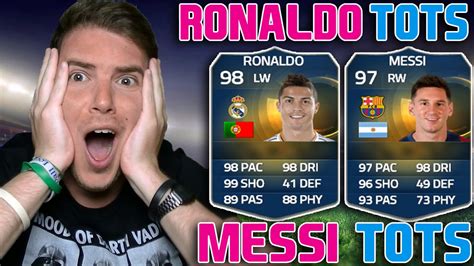 RONALDO TOTS MESSI TOTS In A Pack Pack Opening FIFA 15 ULTIMATE