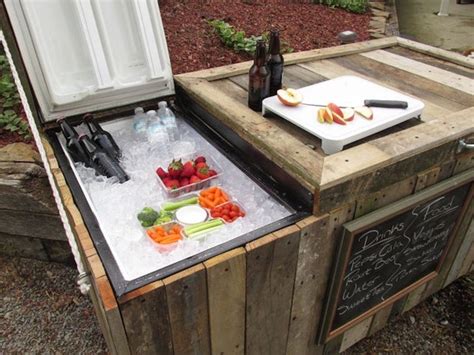 Small Outdoor Refrigerator Cabinets