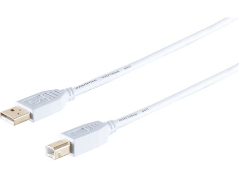 S CONN MAXIMUM CONNECTIVITY USB High Speed 2 0 Kabel A B Stecker USB