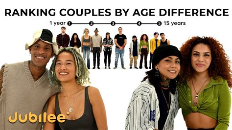 Which Couple Has The Biggest Age Gap Assumptions Vs Actual Youtube