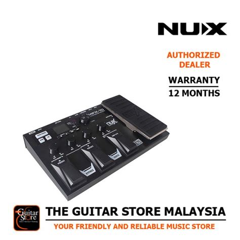 Nux Mfx 10 Modeling Guitar Floor Multi Effects Pedal Processor The