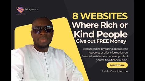 8 WEBSITES WHERE RICH OR KIND PEOPLE LITERALLY GIVE AWAY FREE MONEY