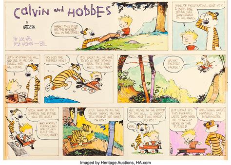 Escape With ‘calvin And Hobbes’