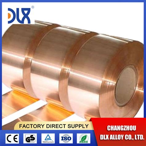 High Quality C C Cube Beryllium Copper Foil Alloy Bronze