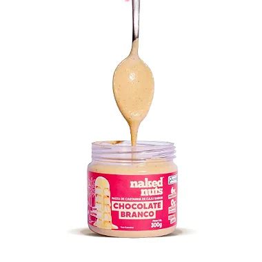 Naked nuts Pasta Castanha de Caju G Boa Forma Shop Suplementos Ribeirão Preto