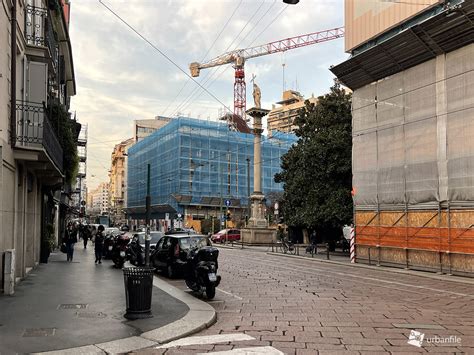 Milano Centro Storico Cantieri Corso Italia Ottobre 2022 Urbanfile