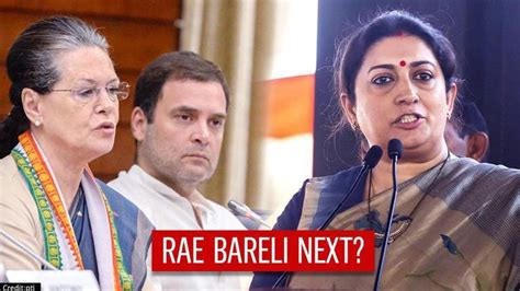 Smriti Irani Scorches Rahul Gandhi S Lies In Amethi Gives Sonia A