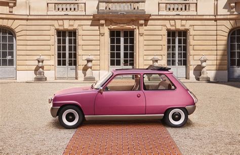 Torna La Mitica Renault 5 Diamant In Versione Elettrica E Tutta Rosa