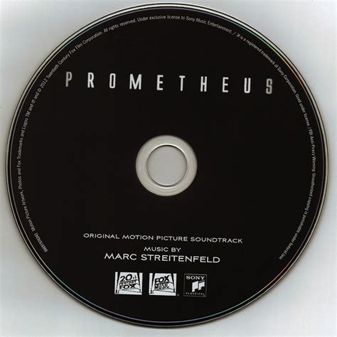 Encarte Prometheus Original Motion Picture Soundtrack Encartes Pop