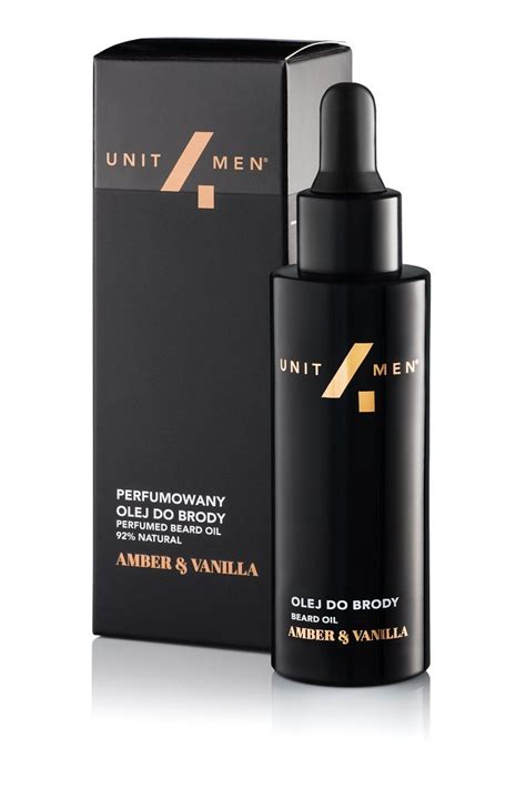 Unit4Men Amber Vanilla Perfumowany Olej Do Brody 30 Ml Sklep EMPIK