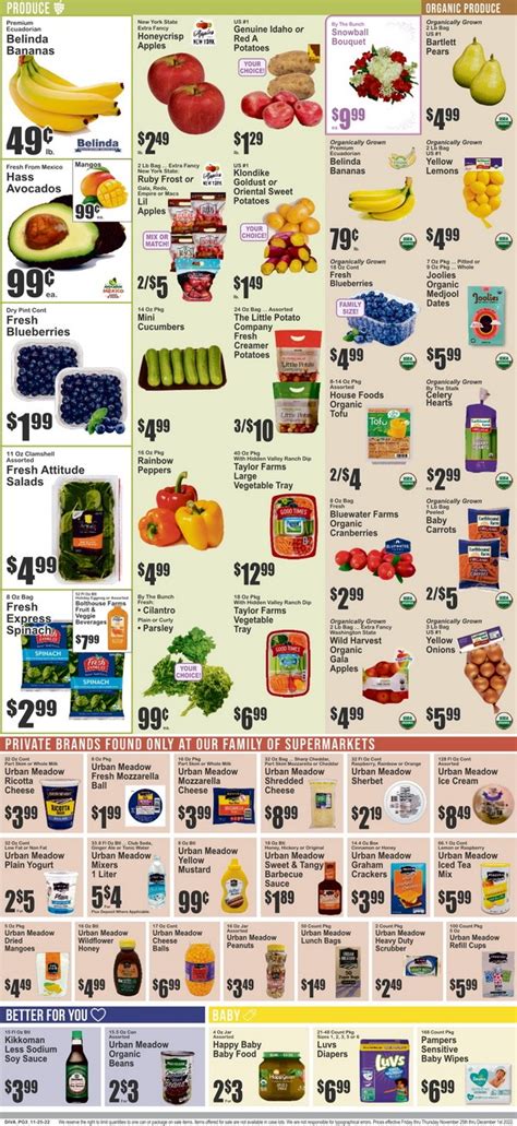 Key Food Weekly Ad Nov 25 – Dec 01, 2022