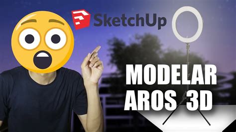 COMO HACER UN ARO 3D EN SKETCHUP TUTORIAL SKETCHUP PRO YouTube