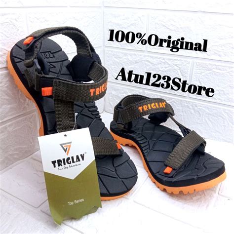 Jual Sandal Gunung Triglav Original Sandal Slide Gunung Casual Premium