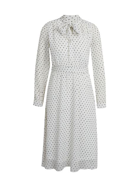 Cremefarbenes Damen Polka Dot Kleid Orsay Orsay De Der Offizielle E