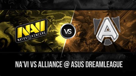 Na Vi Vs Alliance ASUS DREAMLEAGUE YouTube