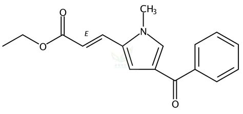 Ethyl Benzoyl Methyl H Pyrrol Yl Acrylate