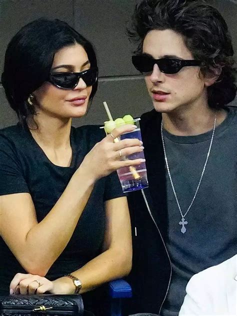 Timothee Chalamet And Kylie Jenner Were Openly Making Out At The US