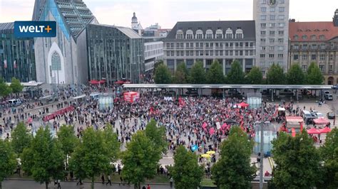 Demos In Leipzig Bei Den Linken Sind Sie Nicht Willkommen Zu Den