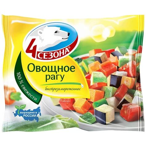 Овощное рагу /400 гр. 20 (4 сезона) Айсбит АО (производитель) - 78,56 ...