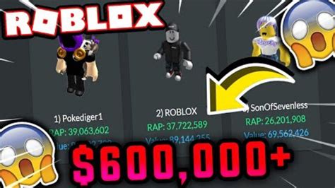 Whos The Richest Roblox Player
