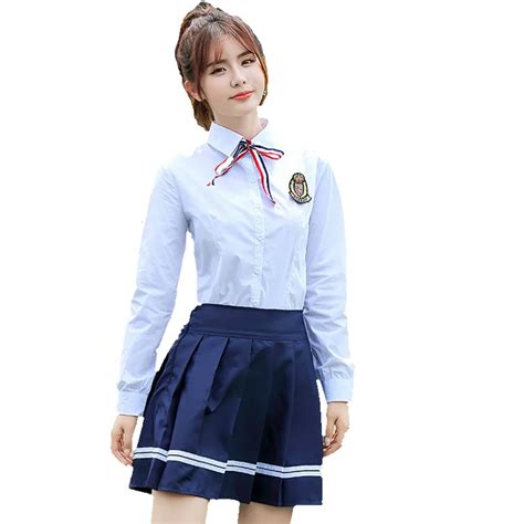 Japanese Students Sailor Uniform For Girls And Boys Primary High School