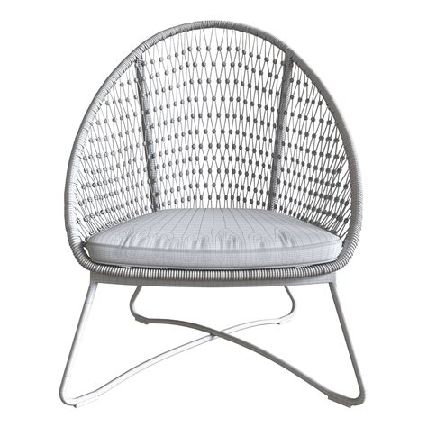 Niehoff Garden Kuta Lounge Chair D Model Cgtrader