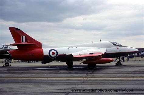 The Aviation Photo Company Hunter Hawker Rae Bedford Hawker Hunter T7 Xl612 1976