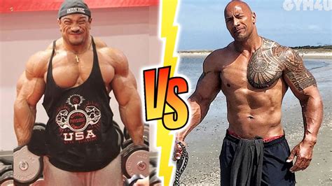 Roelly Winklaar Vs The Rock Transformation Youtube