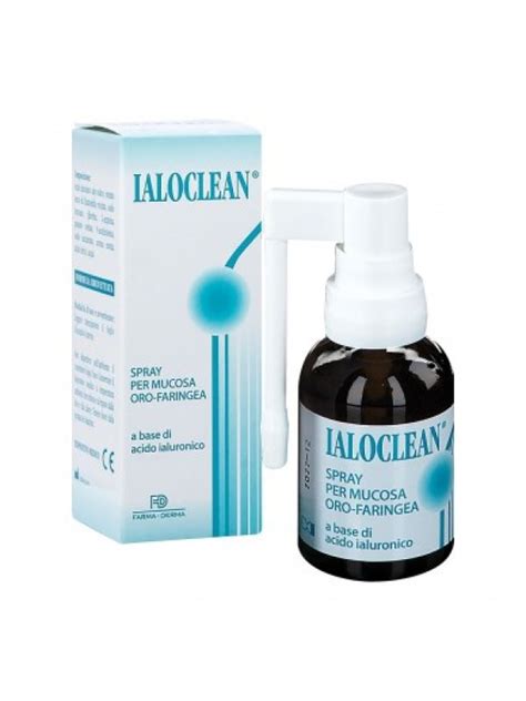 Ialoclean Spray Per Mucosa Oro Faringea Con Acido Ialuronico Ml