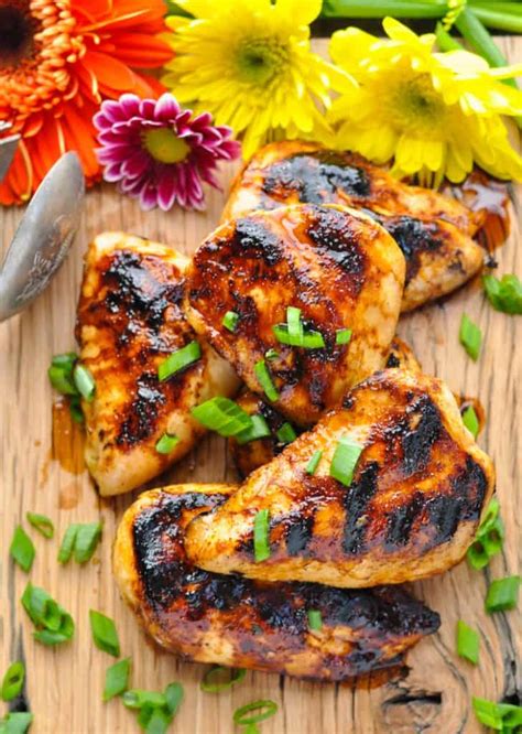 Teriyaki Grilled Chicken Marinade The Seasoned Mom