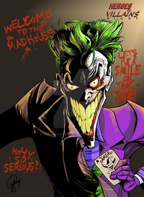 The Joker By Thecartoonloon On Deviantart