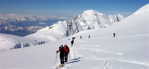 Salita Con Guida Alpina Sul Monte Rosa A Capanna Margherita Sci