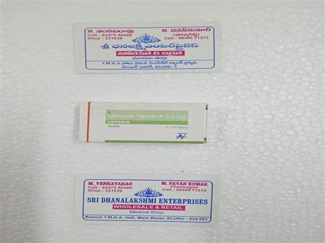 Mg Letero Tablets For Hospital Packaging Type Box At Rs Strip