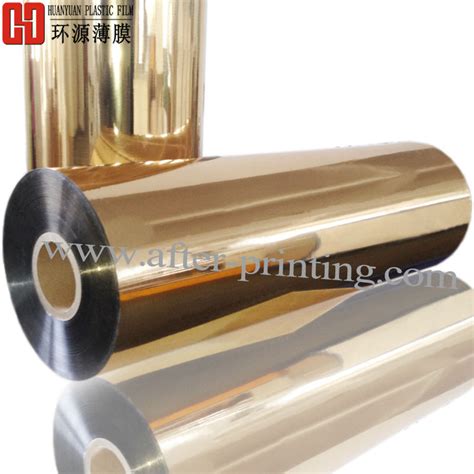 Metalized Film Outside Coating For Wrapping Box Or Bag For Food