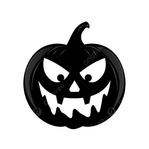 Silueta De Calabaza Divertida Png Dibujos Silueta De Halloween Cabeza