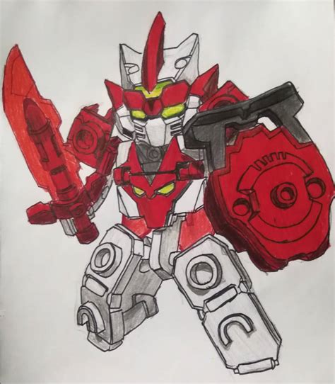 Tenkai Knights : Bravenwolf by Gioelecusin on DeviantArt