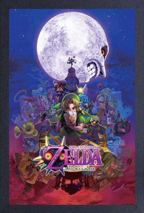 Legend Of Zelda Majoras Mask Poster