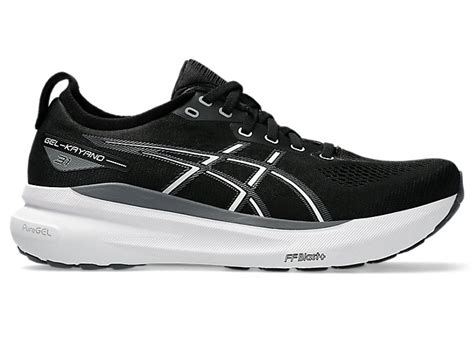 Gel Kayano 31 2e Wide Men Blackwhite Mens Running Shoes