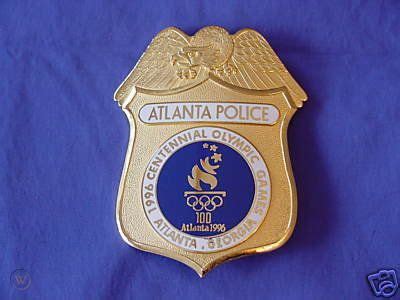 ATLANTA POLICE OLYMPIC BADGE | #52070939