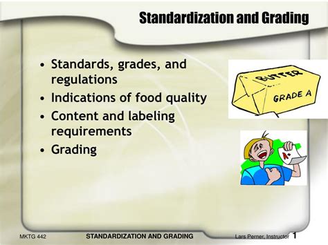 Ppt Standardization And Grading Powerpoint Presentation Free