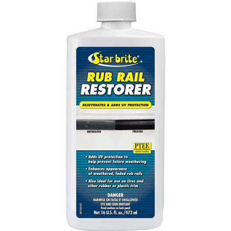 STAR BRITE Rub Rail Restorer With PTEF 16oz