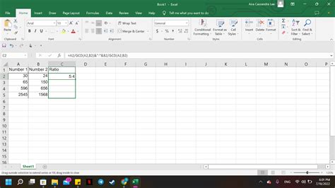 How To Calculate Ratio In Excel Smart Calculations