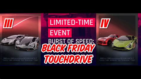 Asphalt Legends Touchdrive Burst Of Speed Black Friday