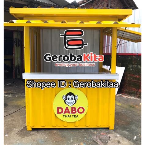 Jual Booth Container Murah X Gerobak Murah Gerobak Jualan Murah