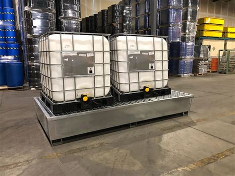 Secondary Containment For Ibc Totes Spillcontainment