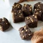 Chocolate Cake Mix Cookie Bars • MidgetMomma