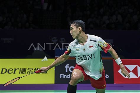 Tim Piala Thomas Indonesia Lawan Korea Selatan Antara Foto